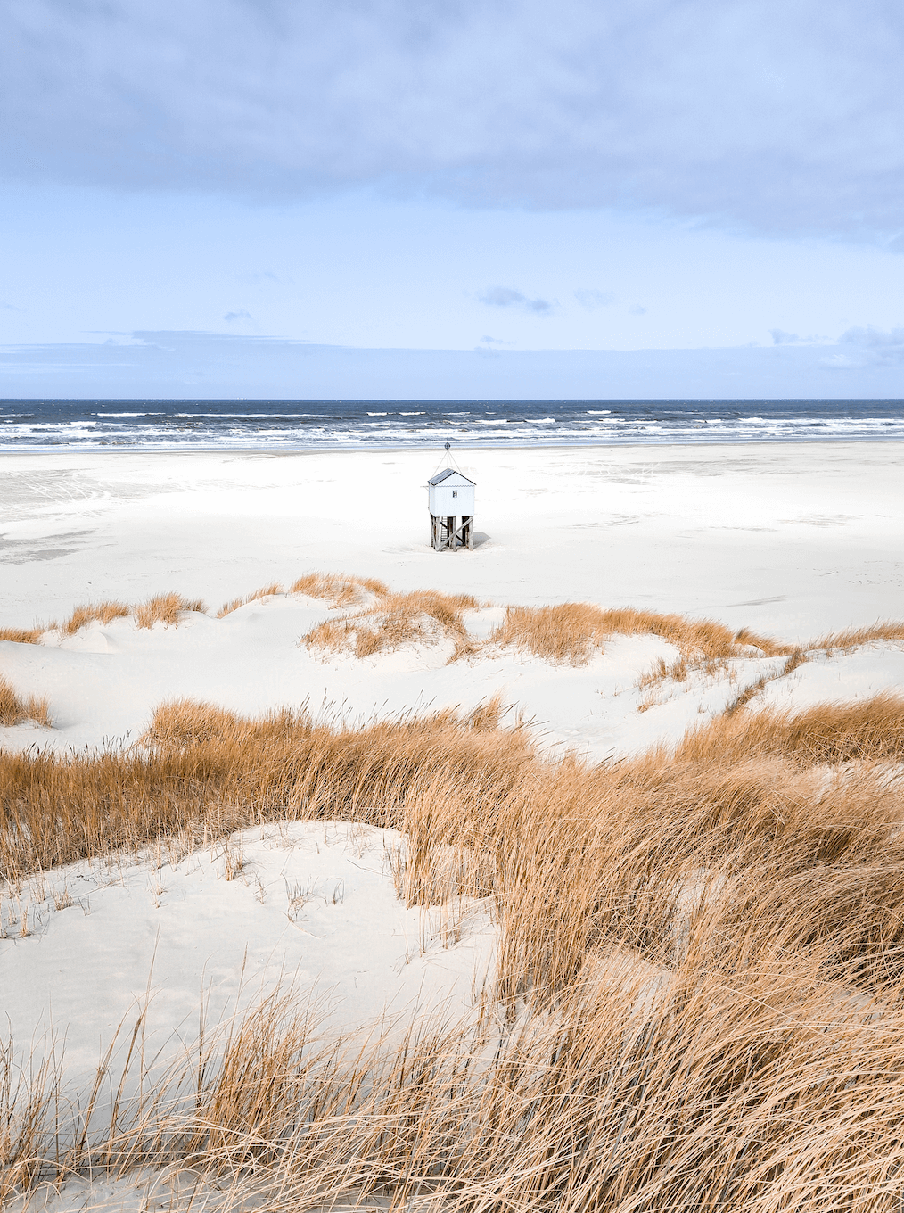 Rustig strand Nederland / weekje terschelling